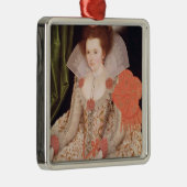 Princess Elizabeth, dochter van James I, 1612 Metalen Ornament (Rechts)