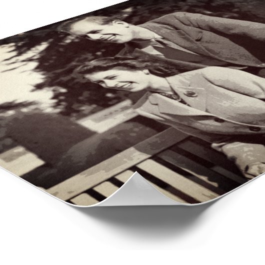 Princess Elizabeth II Prince Philip Poster (Hoek)