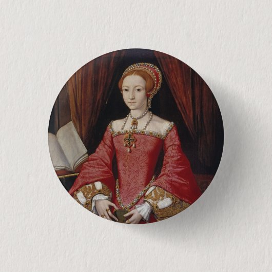 Princess Elizabeth Ronde Button 3,2 Cm (Voorkant)