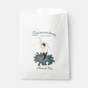  Princess Emerald Quinceanera Favor Tassen Bedankzakje