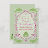 Princess en de Frog Kaart (Voorkant / Achterkant)