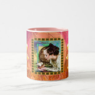 Princess en de Frog Prince Tweekleurige Koffiemok