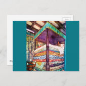 Princess en de Pea Briefkaart (Voorkant / Achterkant)