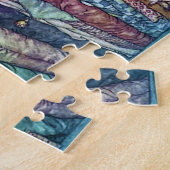 Princess en de Pea Edmund Dulac Art Legpuzzel (Zijkant)