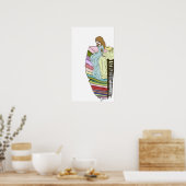 Princess en de Pea Poster (Keuken)