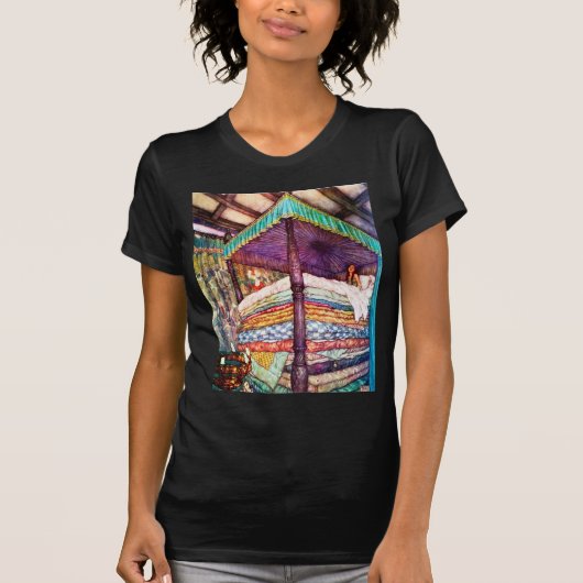 Princess en de Pea T-shirt (Voorkant)