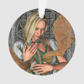 Princess en Dragon Ornament (voorkant)