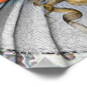 Princess en Dragon Poster (Hoek)