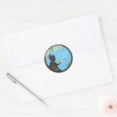 Princess en Frog Sticker (Envelop)