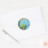 Princess en Frog Sticker (Envelop)