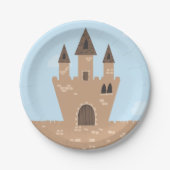 Princess en het eschanted Castle Papieren Bordje