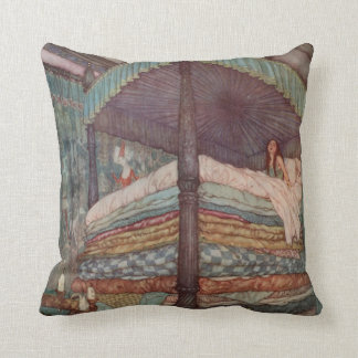 Princess en het sprookje van de Pea Pillow Rackham Kussen