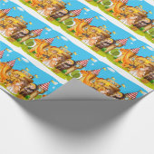 Princess en messghts, voor de cast cadeaupapier (Hoek)