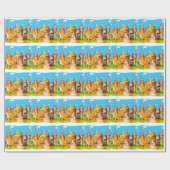 Princess en messghts, voor de cast cadeaupapier (Vlak)