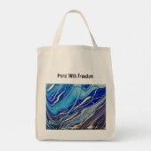 Princess en Pour Tote Bag (Achterkant)