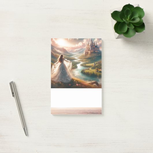 Princess Enchanted Castle Sprookje Post-it® Notes (Kantoor)