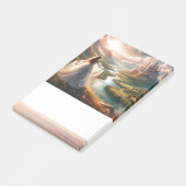 Princess Enchanted Castle Sprookje Post-it® Notes (Schuin)