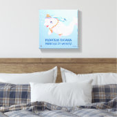 Princess Eviana, opgerold Canvas (Insitu (Slaapkamer))