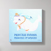 Princess Eviana, opgerold Canvas (Voorkant)