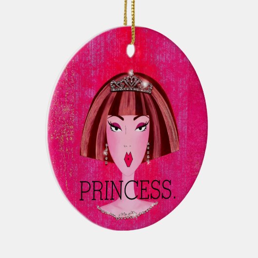 Princess - Fairest van all! Keramisch Ornament (Rechts)