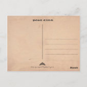 Princess Fairy Tale Bedankt Briefkaart (Achterkant)