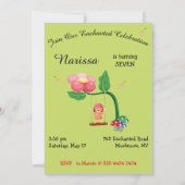 Princess Fairy Tale Birthday Kaart (Achterkant)