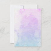 Princess Fairytale Birthday Kaart (Achterkant)