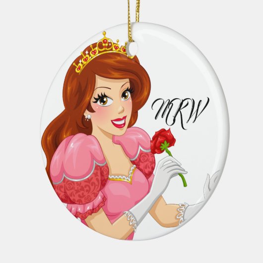 Princess/Fairytale Keramisch Ornament (Links)
