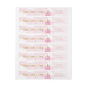 Princess Fairytale Return Address Labels (Vel)
