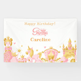 Princess Fairytale Royal Celebration Decoration Spandoek