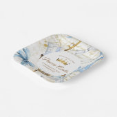 Princess First Birthday Papieren Bordje (Gebogen)