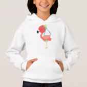 Princess Flamingo, Crown, Flowers, Cute Flamingo (Voorkant)