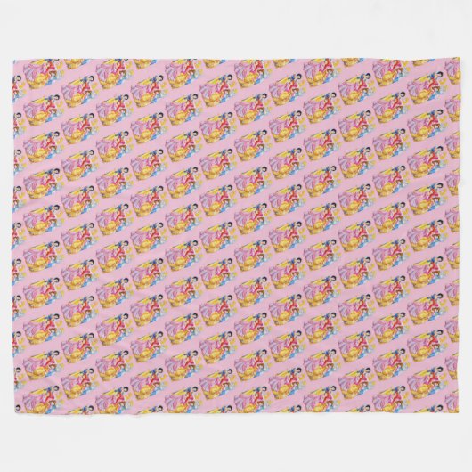 Princess Fleece Blanket (Voorkant (Horizontaal))