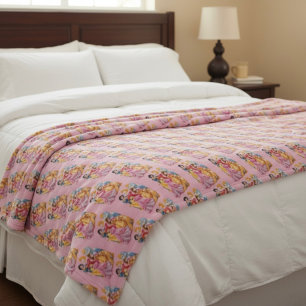 Princess Fleece Blanket Deken