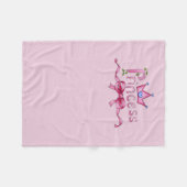 Princess Fleece Blanket Deken (Voorkant (Horizontaal))