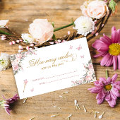 Princess Floral Baby Raad hoeveel Snoepjes Kaarten