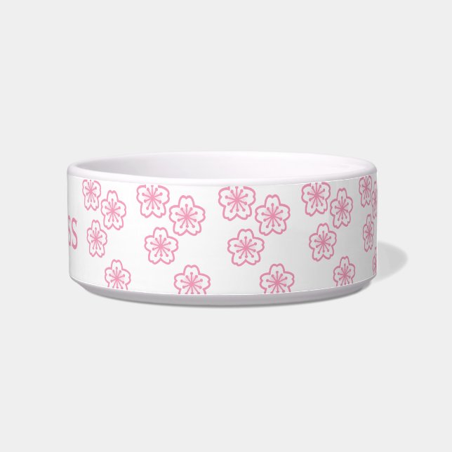 Princess Floral Pet Bowls Voerbakje (Rechts)