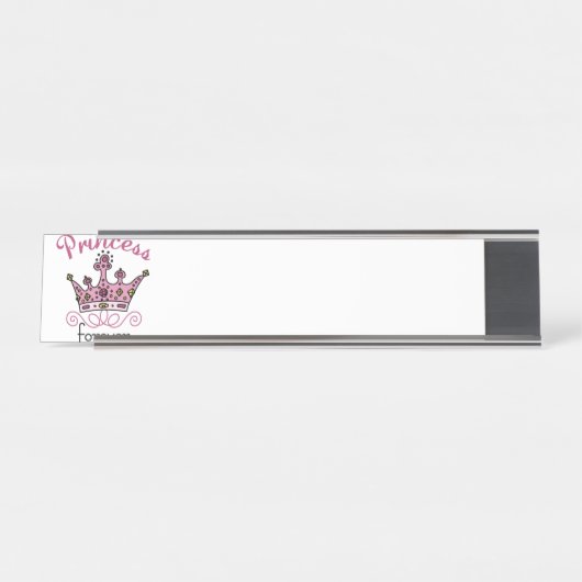 Princess Forever Bureau Naambordje (Voorkant)