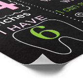 Princess Frog Eerste verjaardagskalk Poster (Hoek)