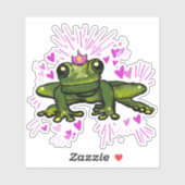 Princess Frog Sticker (Vel)