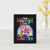 Princess gaat terug naar de school voor kinderen kaart (Gele Bloem)