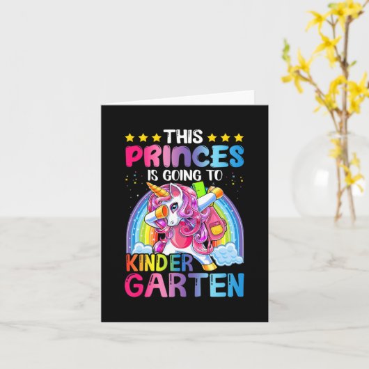 Princess gaat terug naar de school voor kinderen kaart (Gele Bloem)