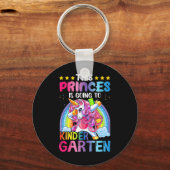 Princess gaat terug naar de school voor kinderen sleutelhanger (Voorkant)