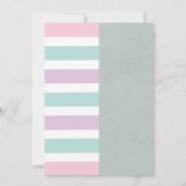 Princess & Gaming Joint Boy Girl Birthday Invites Kaart (Achterkant)