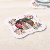 Princess Garden Tea Party Verjaardag Kartonnen Onderzetters (Gekanteld)