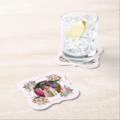 Princess Garden Tea Party Verjaardag Kartonnen Onderzetters (Insitu)