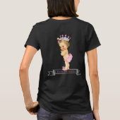 Princess Gender Reveal Baby shower T-shirt (Achterkant)