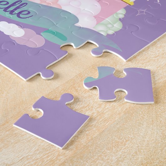  Princess gepersonaliseerde puzzel (Zijkant)