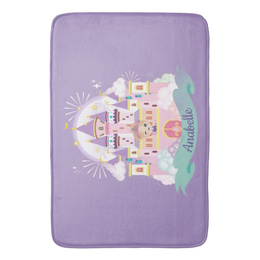  Princess gepersonaliseerde zachte badmat (Voorkant Verticaal)