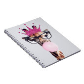 Princess Giraffe Bgloing Bubble gom Notitieboek (Rechterzijde)